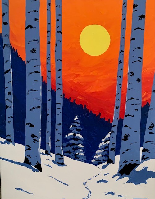 Youth Paint Night Painting