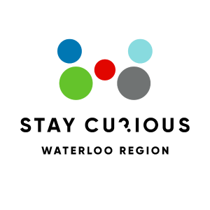 "Stay Curious" Waterloo Region Tourism Logo